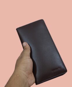 Awnefe Authentic Leather Premium Long Wallet