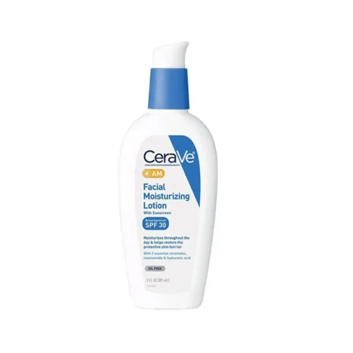 Cerave AM Facial Moisturising Lotion SPF 30 with Sunscreen for Normal to Dry Skin - 89ml