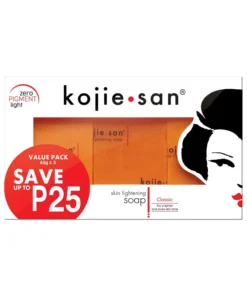 Kojie San Skin Lightening Kojic Acid Whitening Soap 3 x 65g